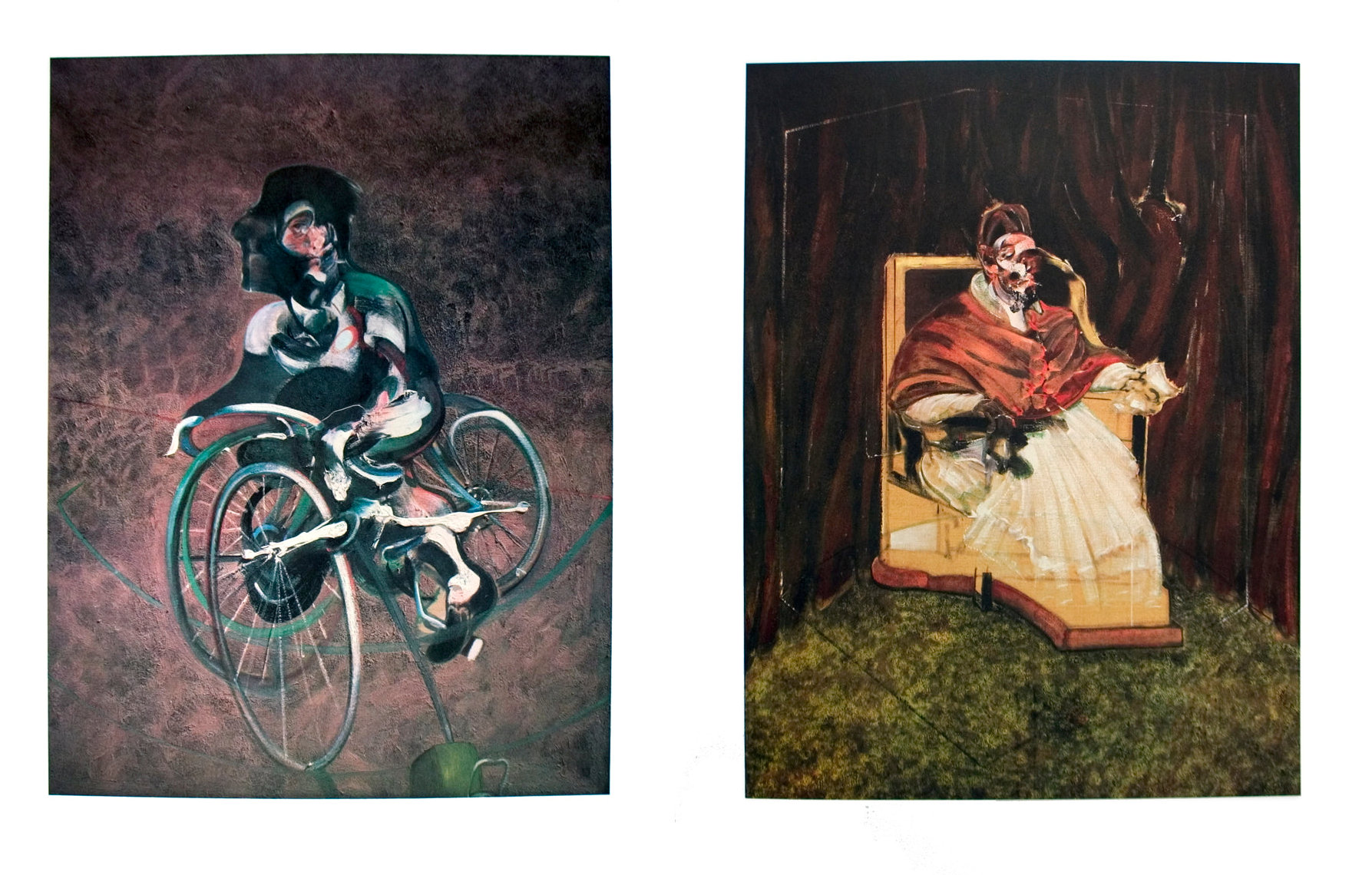 FRANCIS BACON - TWO OFFSET LITHOGRAPH POSTERS