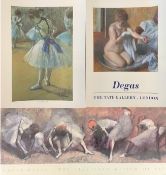 EDGAR DEGAS - THREE VINTAGE MUSEUM POSTERS