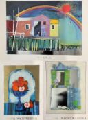 ROSINA WACHTMEISTER - 3 VINTAGE VERKERKE GALLERY POSTERS