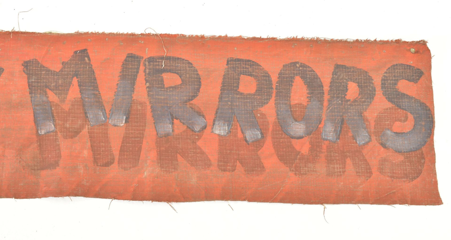 HALL OF MIRROR - FAIRGROUND SIGN PAINTED ON CANVAS - Image 4 of 5