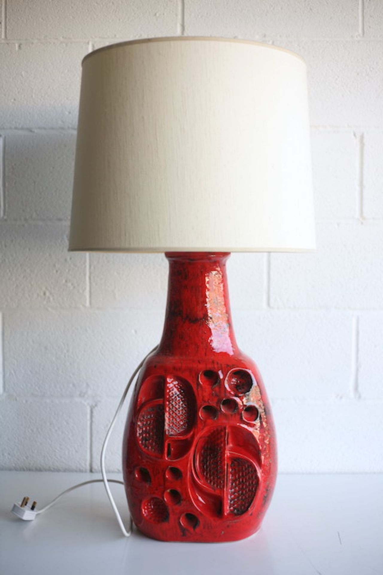 HUSTADT LEUCHTEN - MID CENTURY GERMAN DESIGNER LAMP - Image 2 of 5