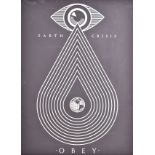 AFTER SHEPARD FAIREY (OBEY GIANT) EARTH CRISIS PRINT/POSTER