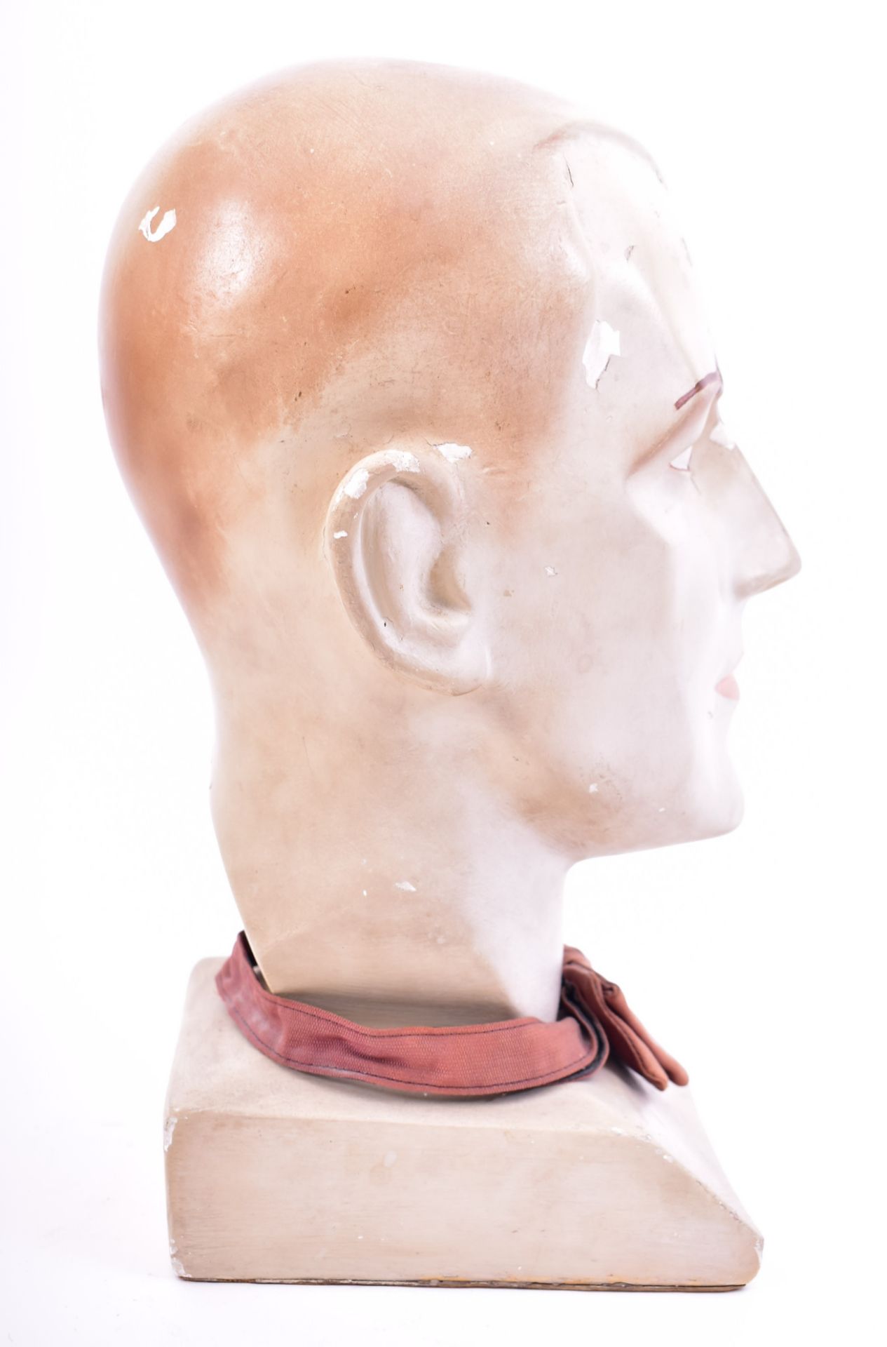 VINTAGE 1930S ART DECO SHOP POINT OF DISPLAY MANNEQUIN HEAD - Image 5 of 6