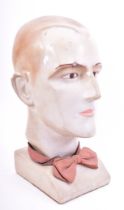 VINTAGE 1930S ART DECO SHOP POINT OF DISPLAY MANNEQUIN HEAD