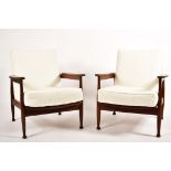 GUY ROGERS - MANHATTAN RANGE - PAIR OF MID CENTURY TEAK CHAIRS