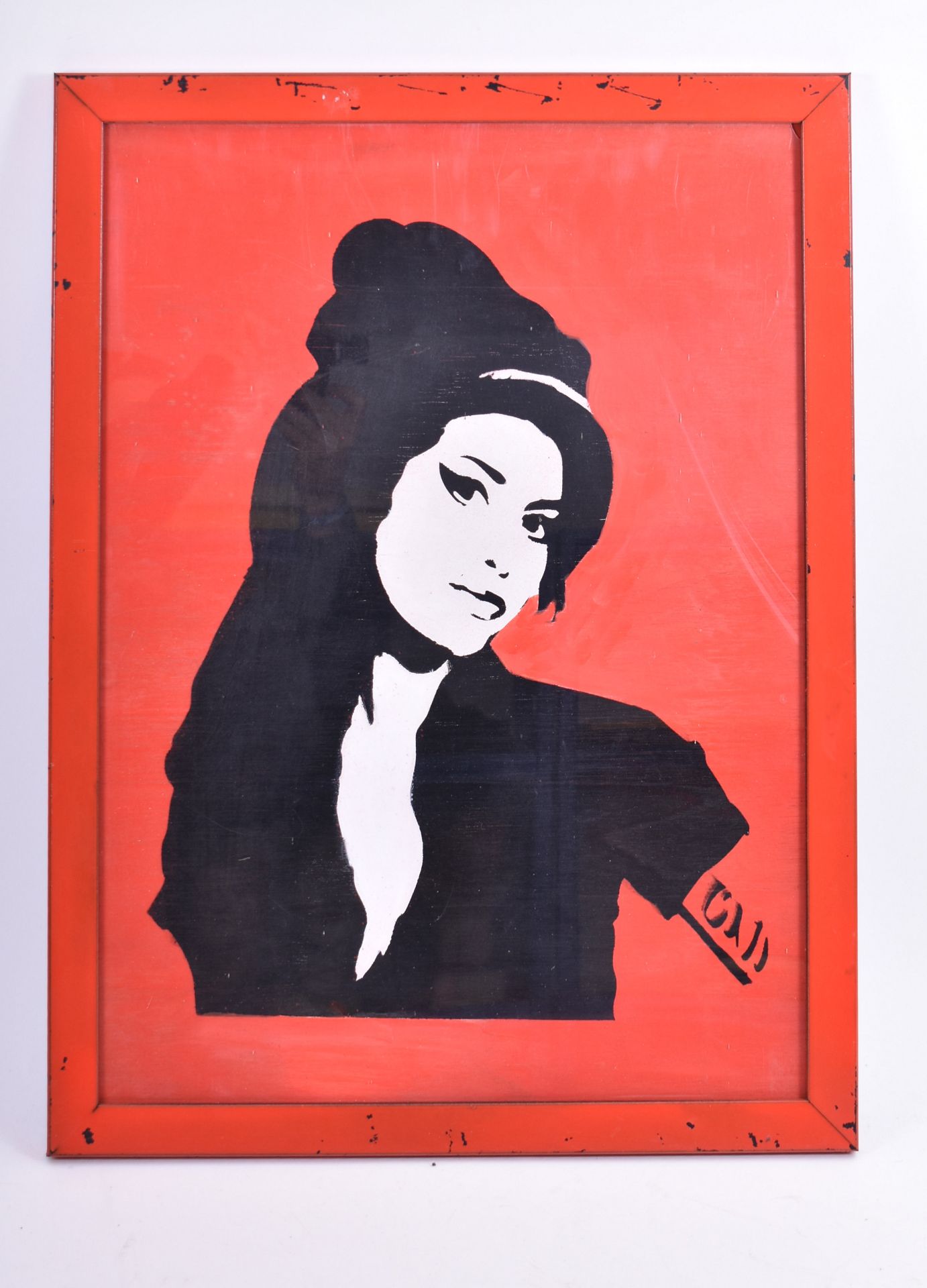 DAVID HUDSON - A COLLECTION OF 4 STENCIL SPRAY PAINTINGS - Image 12 of 13