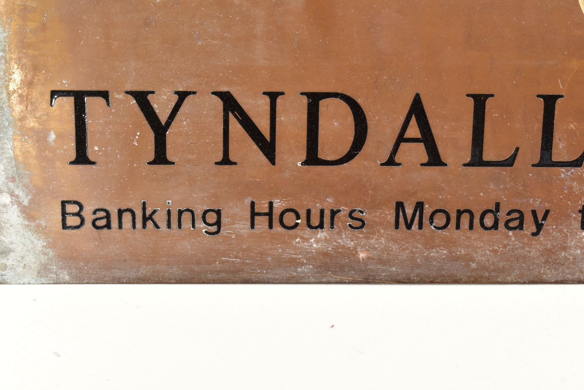 TYNDALL & CO. LIMITED - PAIR OF METAL STREET SIGNS - Image 3 of 9