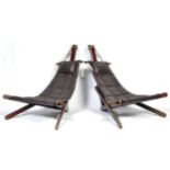 PAIR OF SAIL CHAIRS BY DOMINIC MICHAELIS FOR CORAZZA