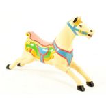 20TH CENTURY 1950S JUVENILE HAND PAINTED CAROUSEL HORSE