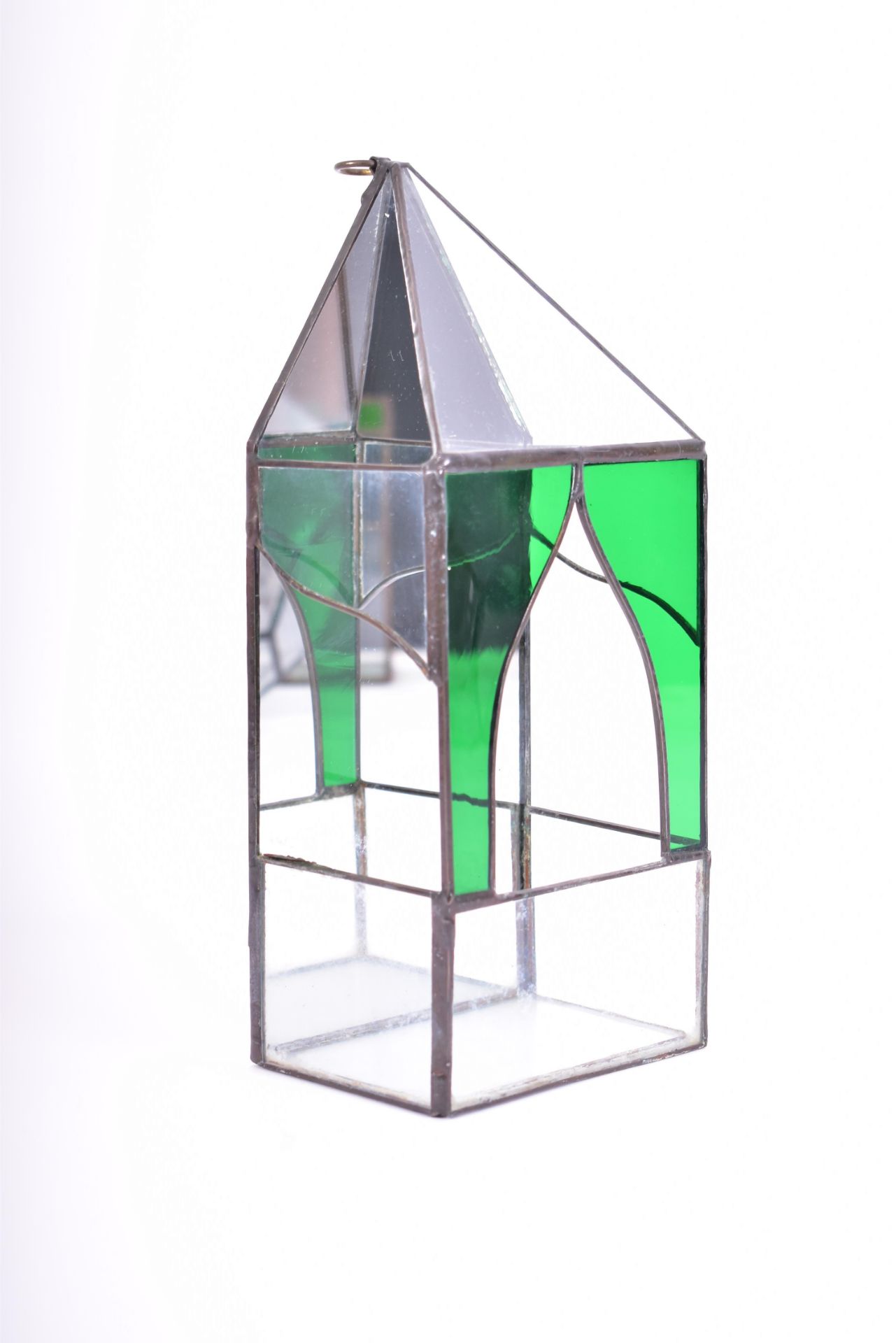 COLLECTION OF FIVE GLASS TERRARIUMS / ATRIUMS - Image 10 of 11