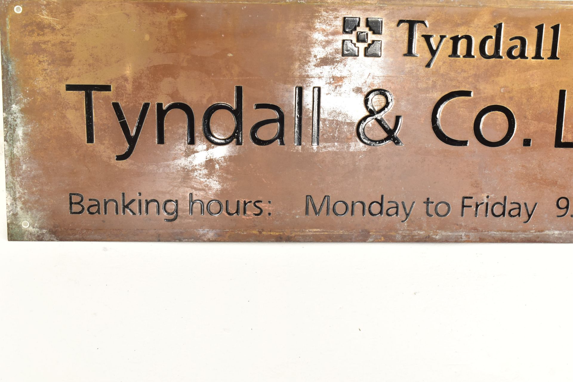 TYNDALL & CO. LIMITED - PAIR OF METAL STREET SIGNS - Image 7 of 9