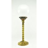 EARLY 20TH CENTURY ART DECO BRASS TABLE LAMP