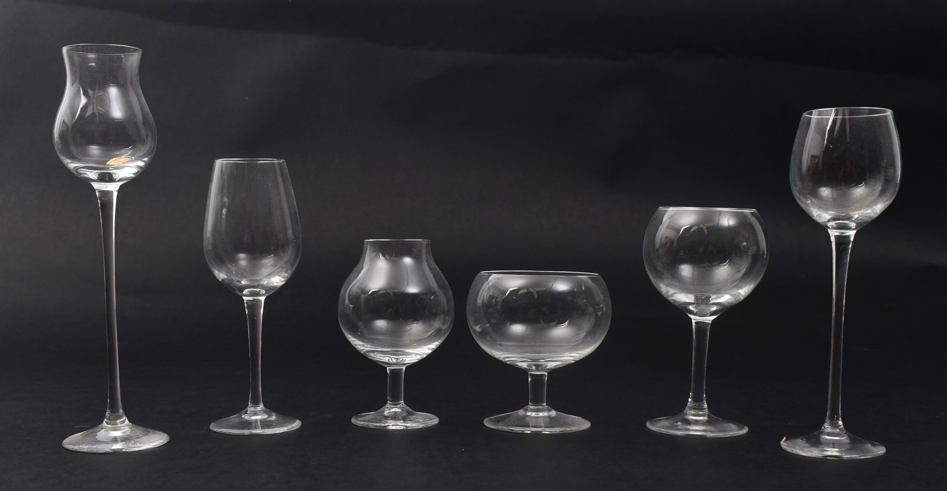 MOSER'S PRAHA GLASS - RETRO MINIATURE SNIFTER GLASSES