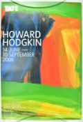 HOWARD HODGKIN - TATE GALLERY EXHIBTION POSTER 2006