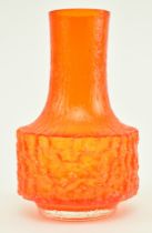 GEOFFREY BAXTER FOR WHITEFRIARS - MALLET VASE IN TANGERINE