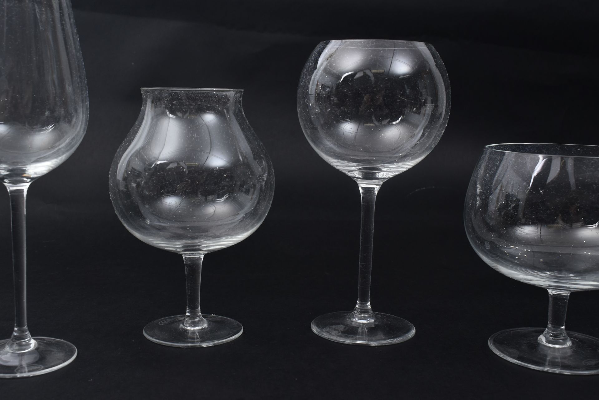 MOSER PRAHA GLASS - SET OF CLUB'S PHYSIOGNOMICAL SNIFTERS - Image 3 of 7