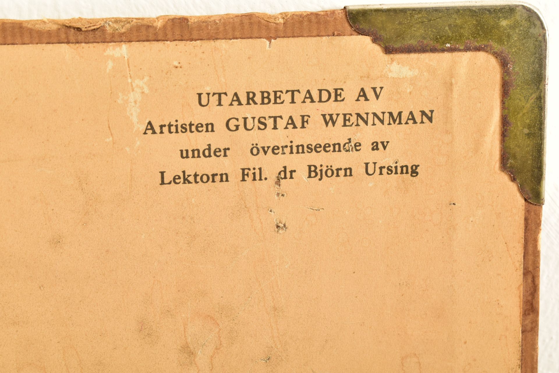 MID CENTURY SWEDISH ANATOMICAL EDUCATIONAL PRINT - Image 7 of 8