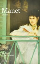 EDOUARD MANET - GRAND PALAIS ORIGINAL POSTER 1983