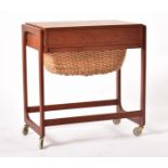 BR GELSTED - DANISH DESIGNER TEAK SEWING TABLE