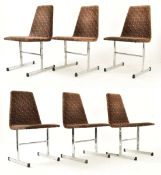 TED BATES FOR PIEFF - LISSE RANGE - SET OF SIX DINING CHAIRS