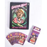 DOCTOR WHO - VINTAGE TRUMP CARD GAME & FIRST ADVENTURE