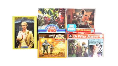 DOCTOR WHO - COLLECTION OF VINTAGE JIGSAW PUZZLES