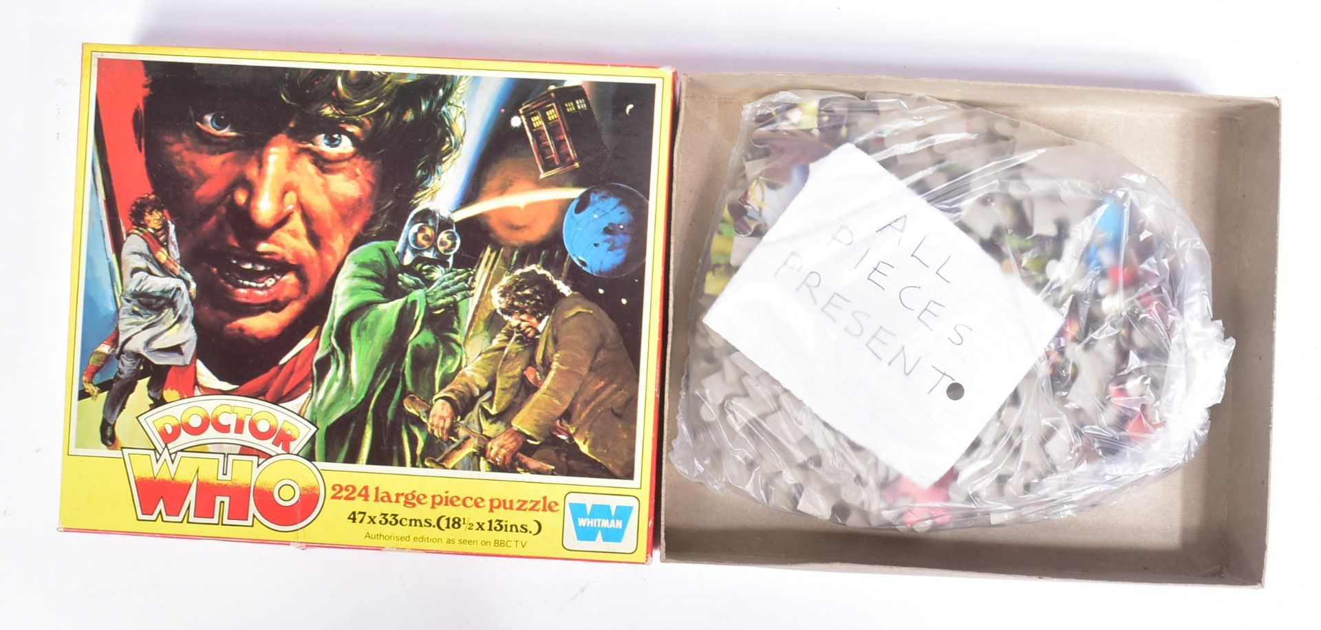 DOCTOR WHO - COLLECTION OF VINTAGE JIGSAW PUZZLES - Image 5 of 6