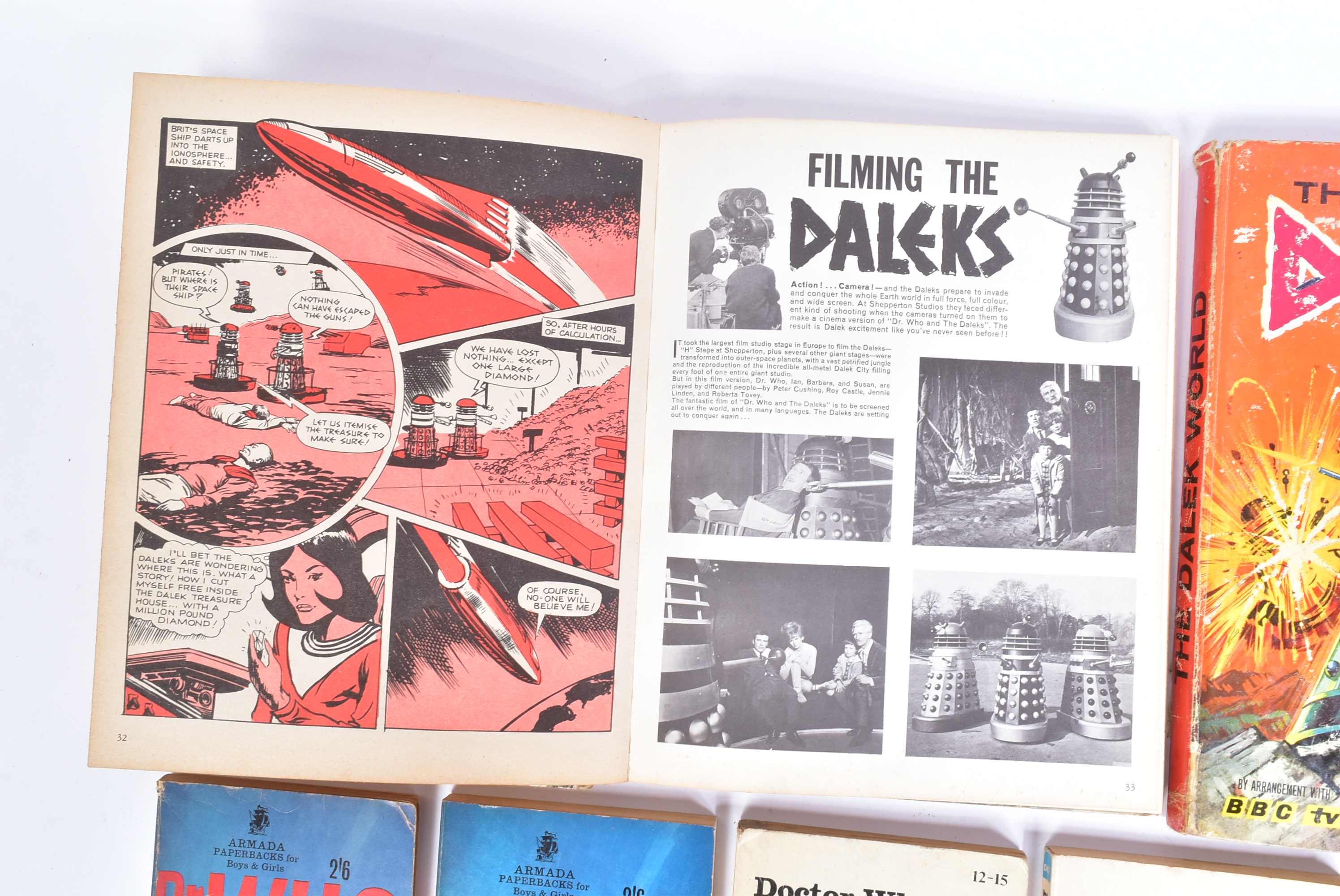 DOCTOR WHO - EARLY 1960S PUBLICATIONS - DALEK WORLD ETC - Image 5 of 5