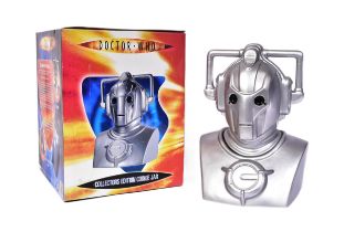 DOCTOR WHO - COLLECTOR'S EDITION CYBERMAN COOKIE JAR