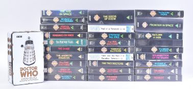 DOCTOR WHO - LARGE COLLECTION OF VINTAGE VHS TAPES