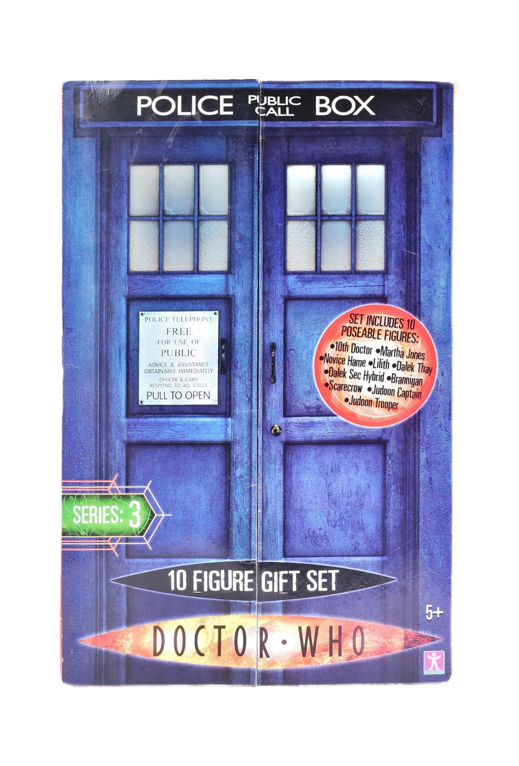 DOCTOR WHO - CHARACTER OPTIONS - 10 FIGURE GIFT SET