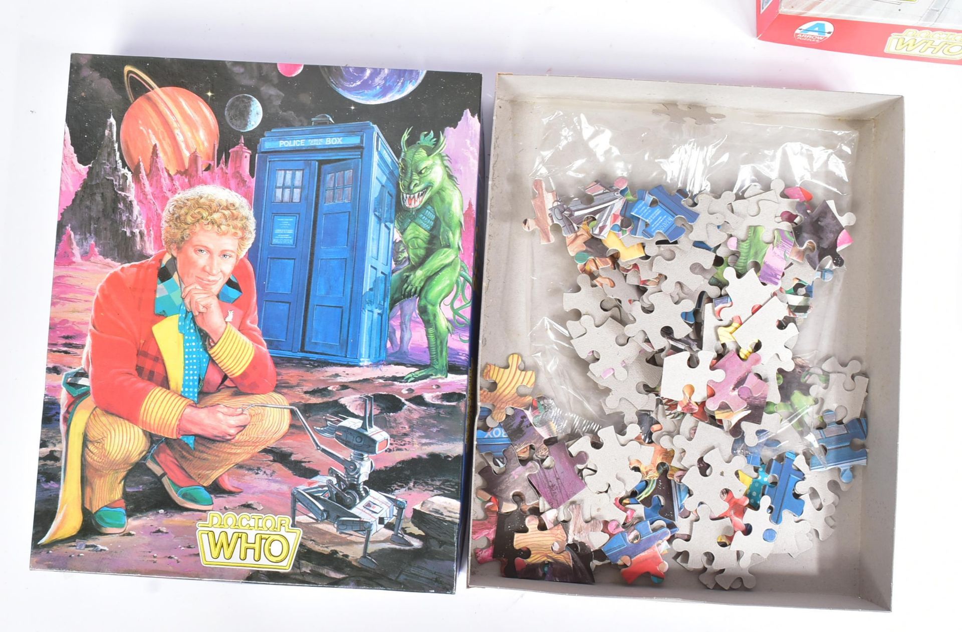 DOCTOR WHO - COLLECTION OF VINTAGE JIGSAW PUZZLES - Image 4 of 6