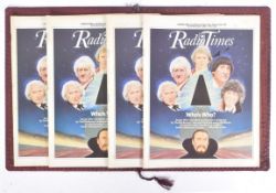 DOCTOR WHO - RADIO TIMES - THE FIVE DOCTORS - ORIGINAL ISSUES