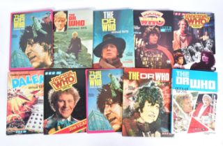 DOCTOR WHO - COLLECTION OF VINTAGE ANNUALS