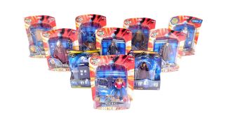 DOCTOR WHO - COLLECTION OF CARDED ACTION FIGURES