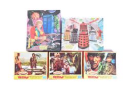 DOCTOR WHO - COLLECTION OF VINTAGE JIGSAW PUZZLES