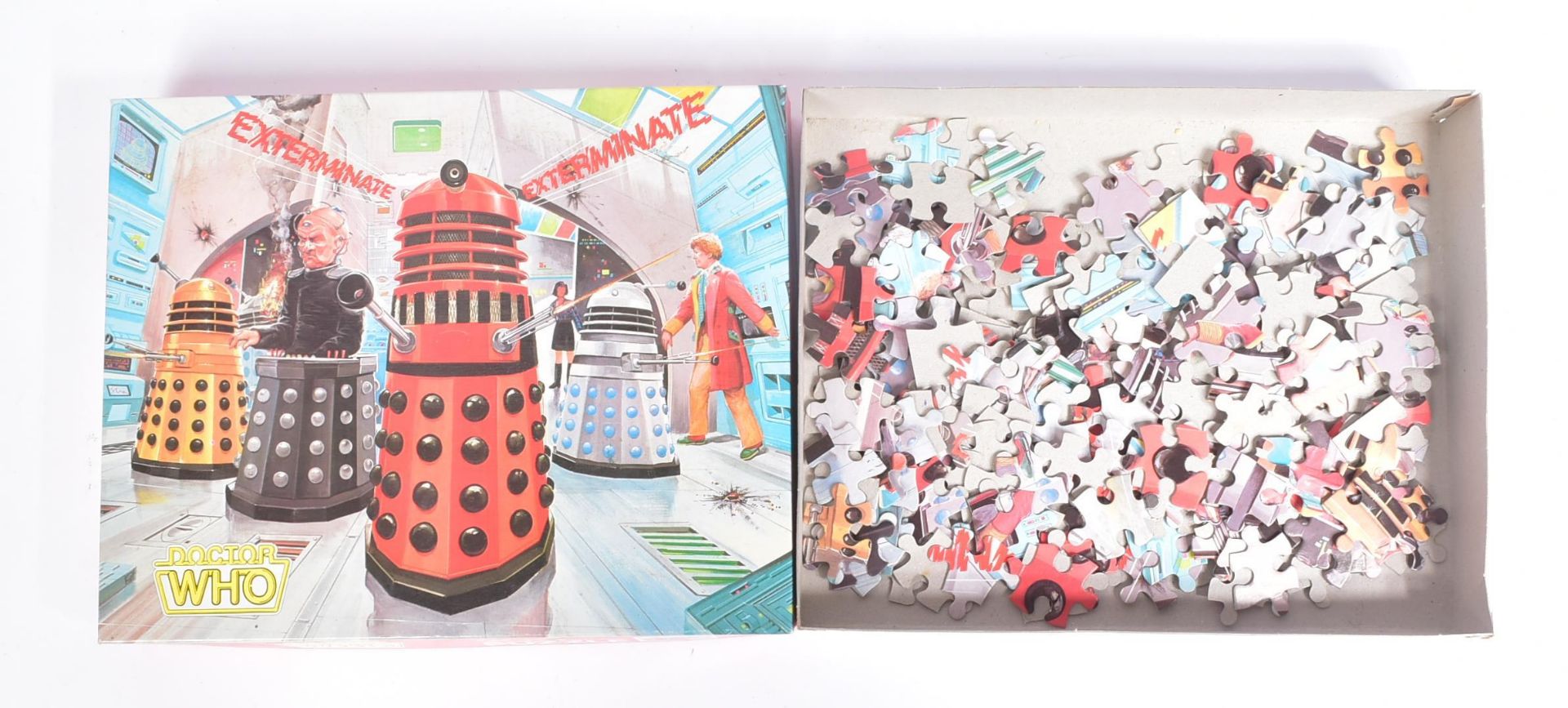 DOCTOR WHO - COLLECTION OF VINTAGE JIGSAW PUZZLES - Image 6 of 6