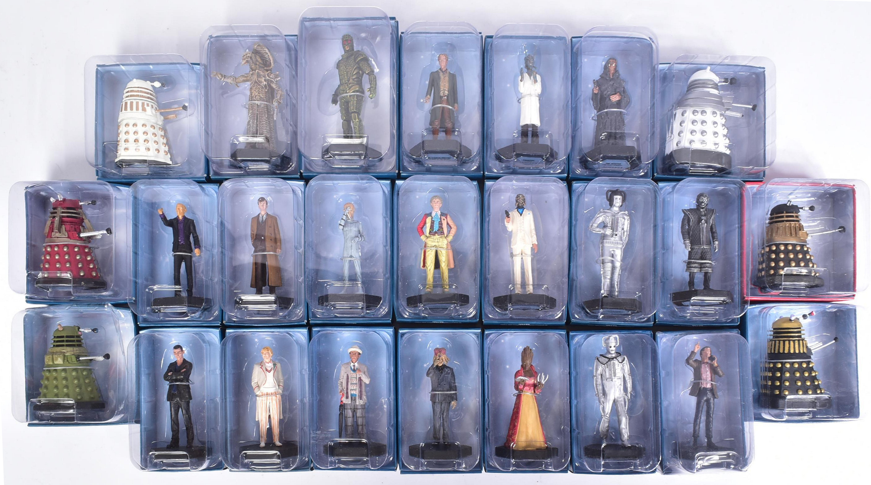 DOCTOR WHO - EAGLEMOSS - RESIN DIECAST FIGURINES