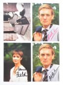 DOCTOR WHO - AUTOGRAPHS ON OFFICIAL CAST POSTCARDS
