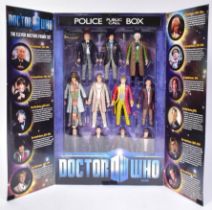 DOCTOR WHO - CHARACTER OPTIONS - ELEVEN DOCTOR FIGURE SET