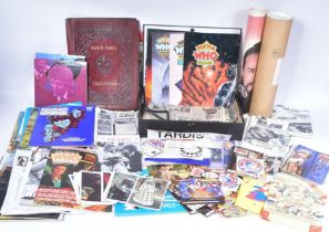 DOCTOR WHO - LARGE COLLECTION OF VINTAGE EPHEMERA