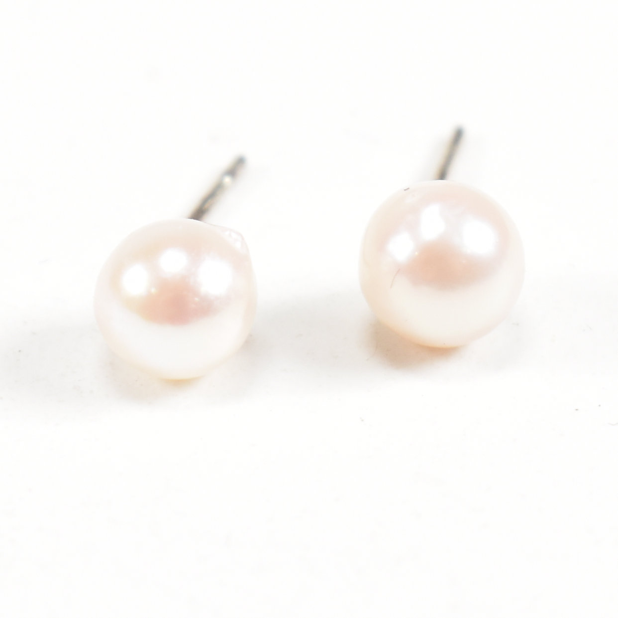 FRESHWATER PEARL & 925 SILVER EARRINGS - Image 3 of 6