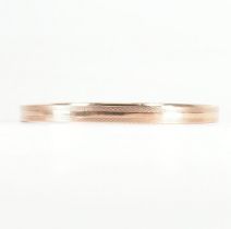 9CT ROSE GOLD BANGLE ARMLET