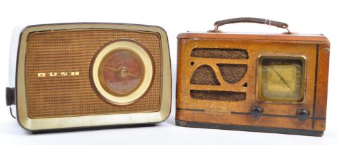 TWO VINTAGE RADIOS - FREED EISEMANN & BUSH - ART DECO