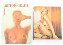 TWO NUDE EROTIC ADULT PHOTOGRAPH HARDBACK BOOKS