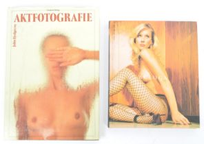 TWO NUDE EROTIC ADULT PHOTOGRAPH HARDBACK BOOKS