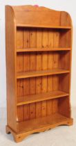 20TH CENTURY COUNTRY PINE FREE STANDING BOOKCASE