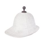 POST WAR 1960 DATED ROYAL MARINES BAND PITH HELMET