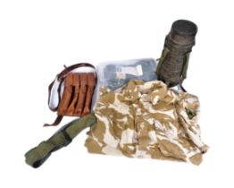 COLLECTION OF ASSORTED BRITISH MILITARY UNIFORM ITEMS