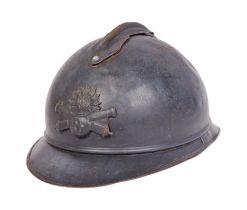 WWI FIRST WORLD WAR FRENCH M15 ADRIAN HELMET